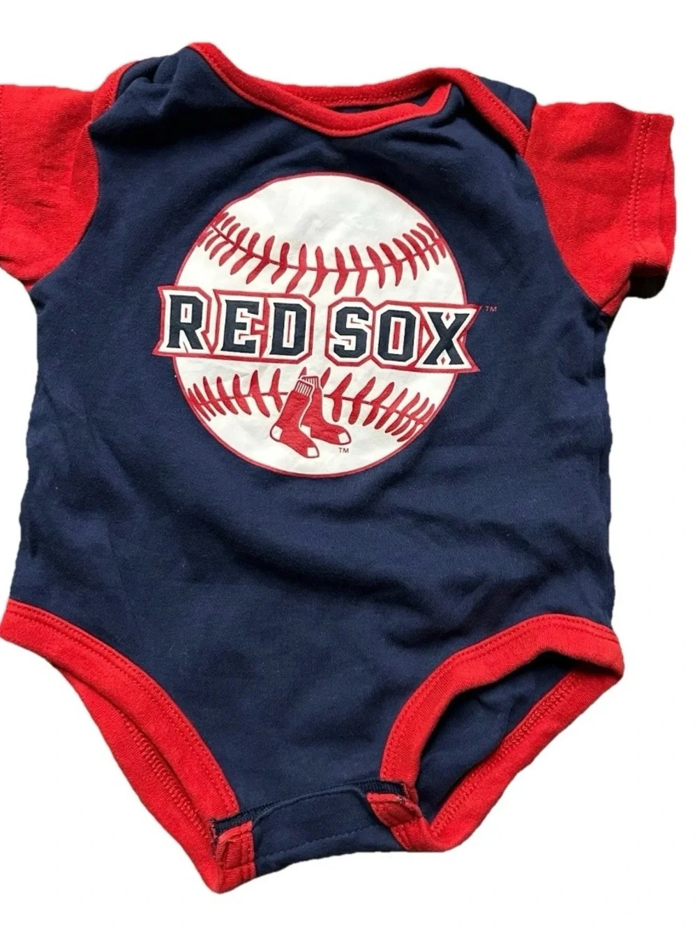 Baby Boston Bruins Celtics New England Patriots Bodysuit Bundle Size 6-9 Month